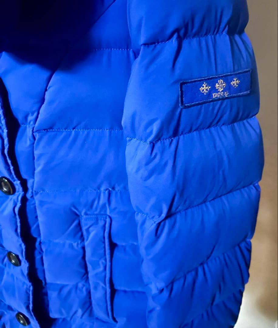 軽量TATRAS ブルー ダウンコート