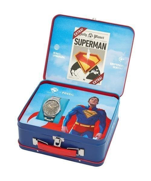 Superman x Fossil 限定版 腕時計 LE1207S