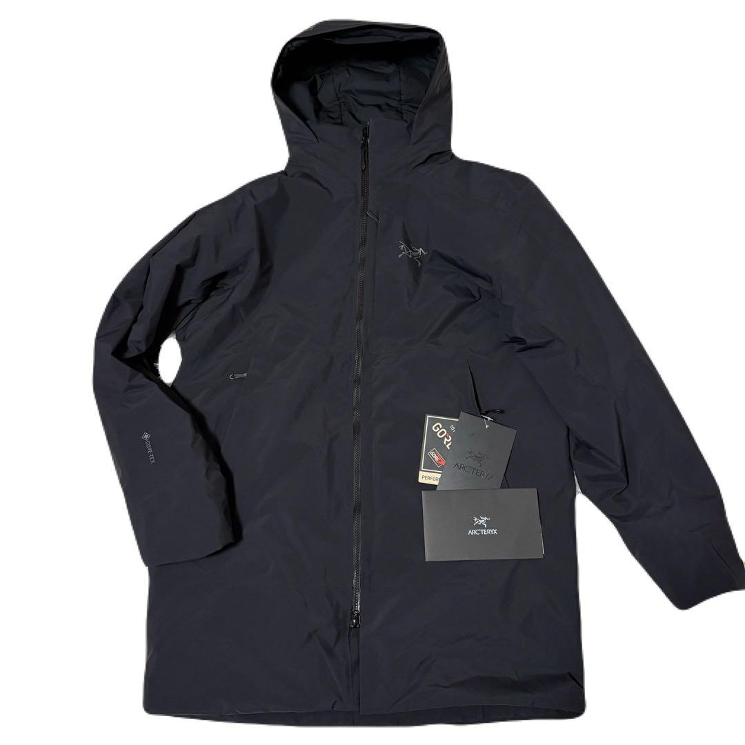 定価12万超え 展示品【アークテリクス】レイルパーカー M 黒 GORE-TEX