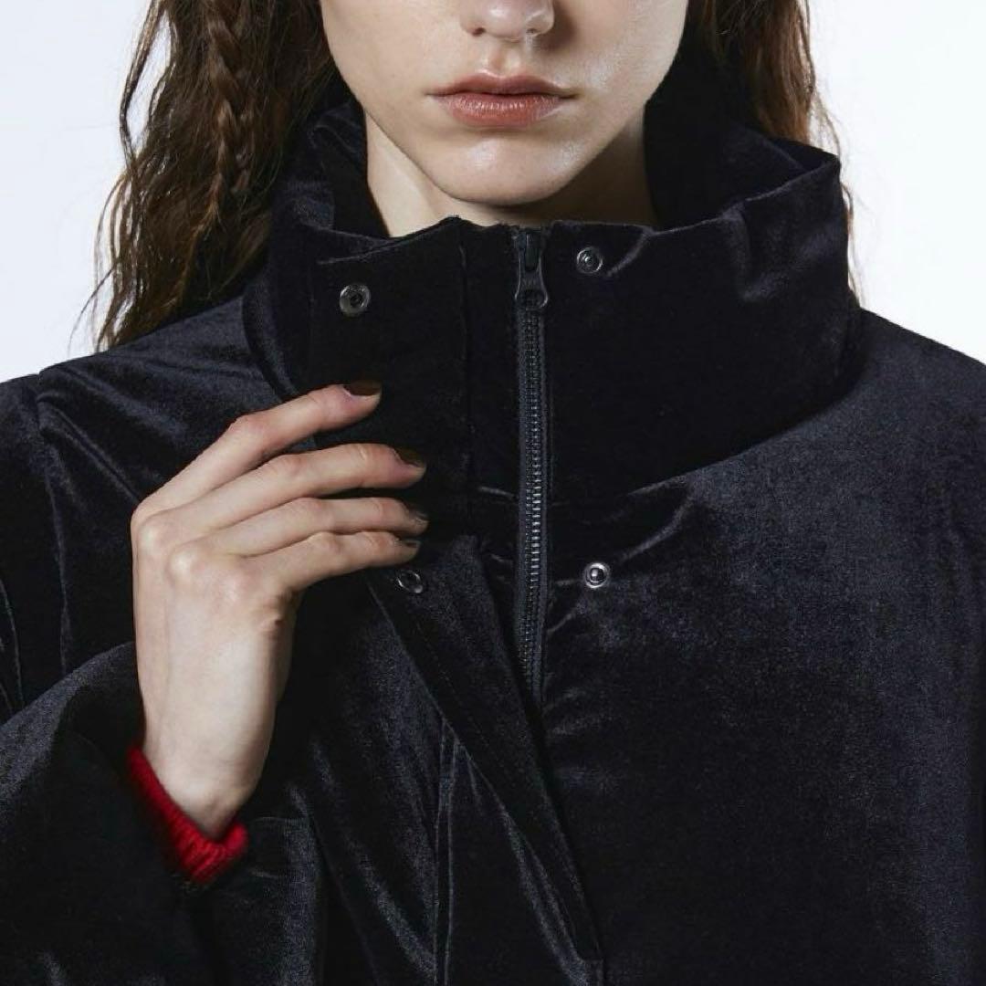 【新品】ダブルスタンダードクロージング 2WAY ベロアダウンジャケット