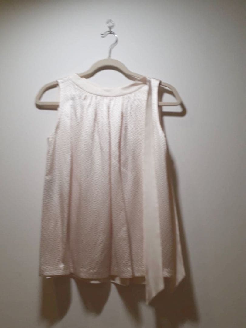 drawer(ドゥロワー)  ノースリーブ　シルク