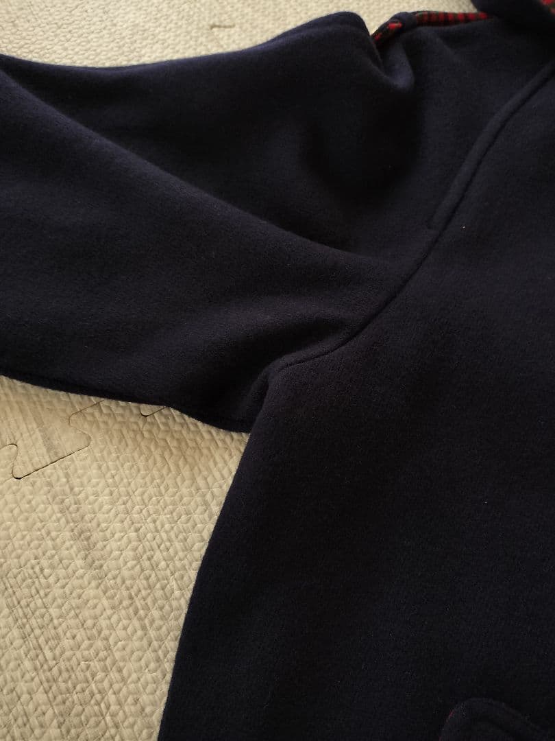 familiar 　コート　ネイビー ダブルブレストコート 140 150