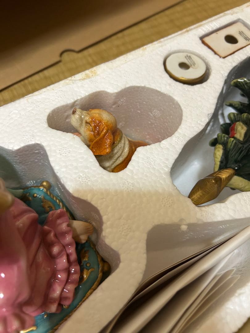 Kirkland Santa's Visit クリスマス磁器製装飾品