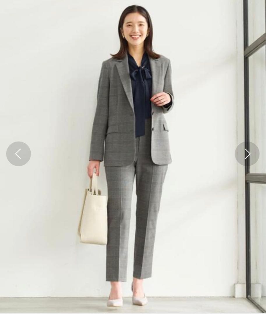 美品✨グリーンレーベルリラクシング テーラードジャケット パンツスーツ