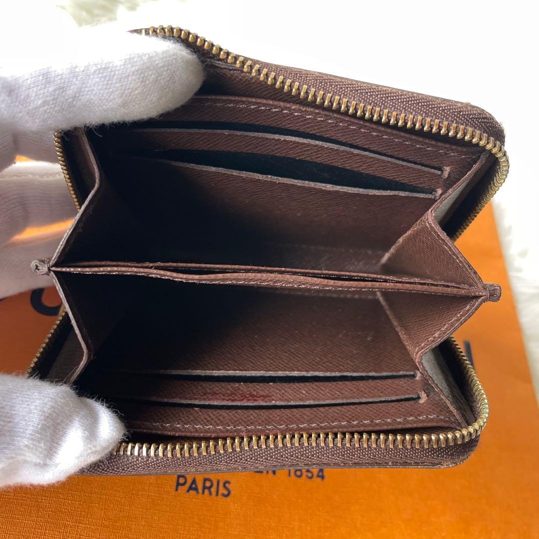 ルイヴィトン ダミエ ケース コンパクト財布 ジッピー　 N63070