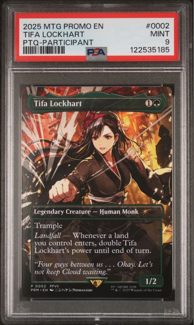 【PSA9】ティファ Tifa Lockhart マジックコン PTQ限定プロモ