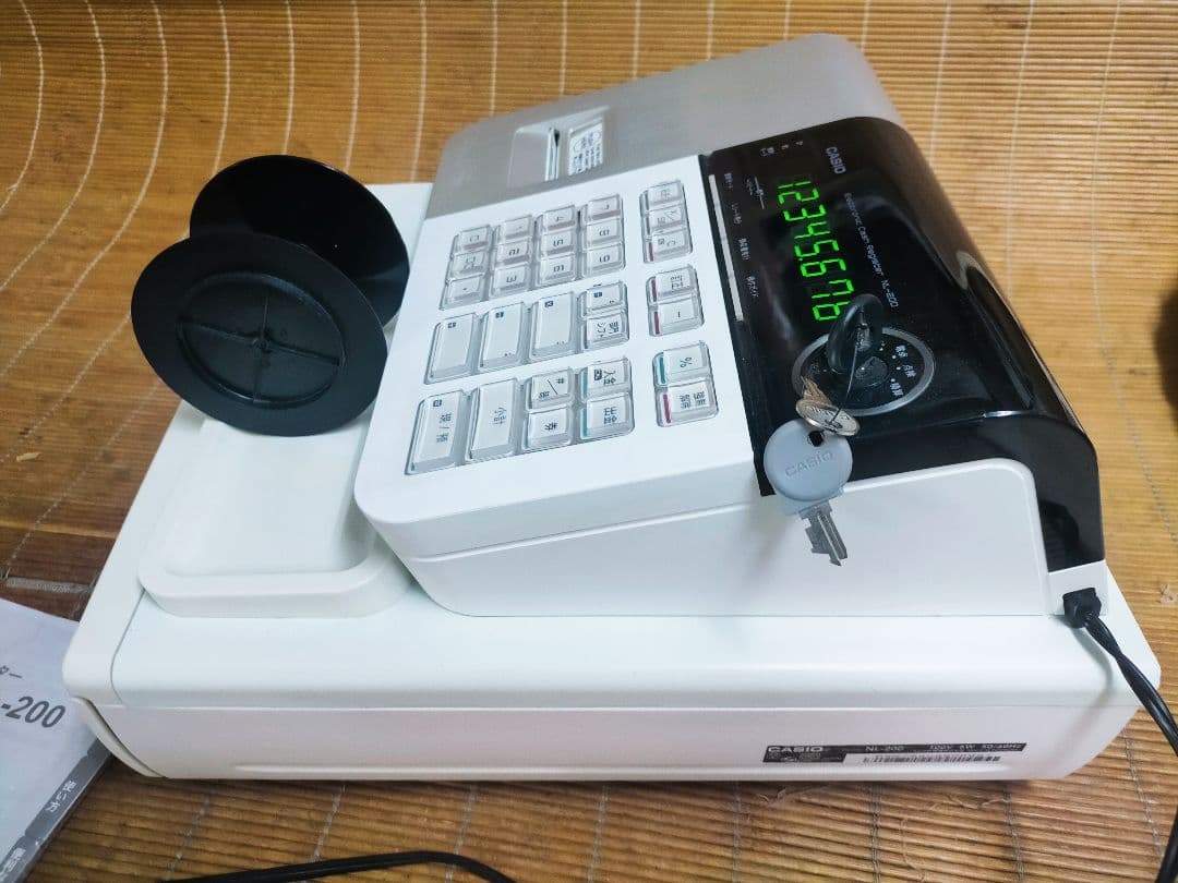 カシオレジスター　SE-S20/NL200　人気機種　送料無料　710023