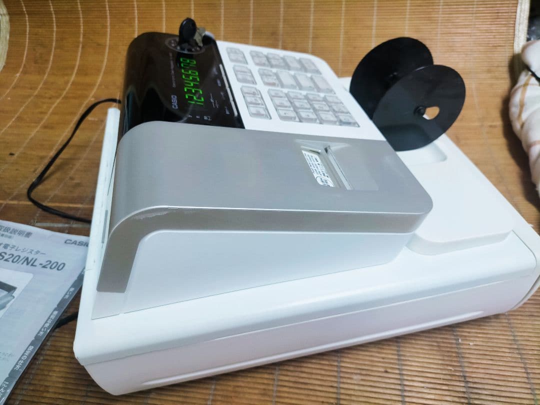 カシオレジスター　SE-S20/NL200　人気機種　送料無料　710023