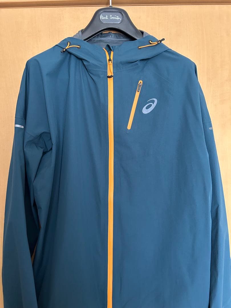 エ*ィ様 アシックス FUJITRAIL防水透湿ジャケット メンズ Mサイズ