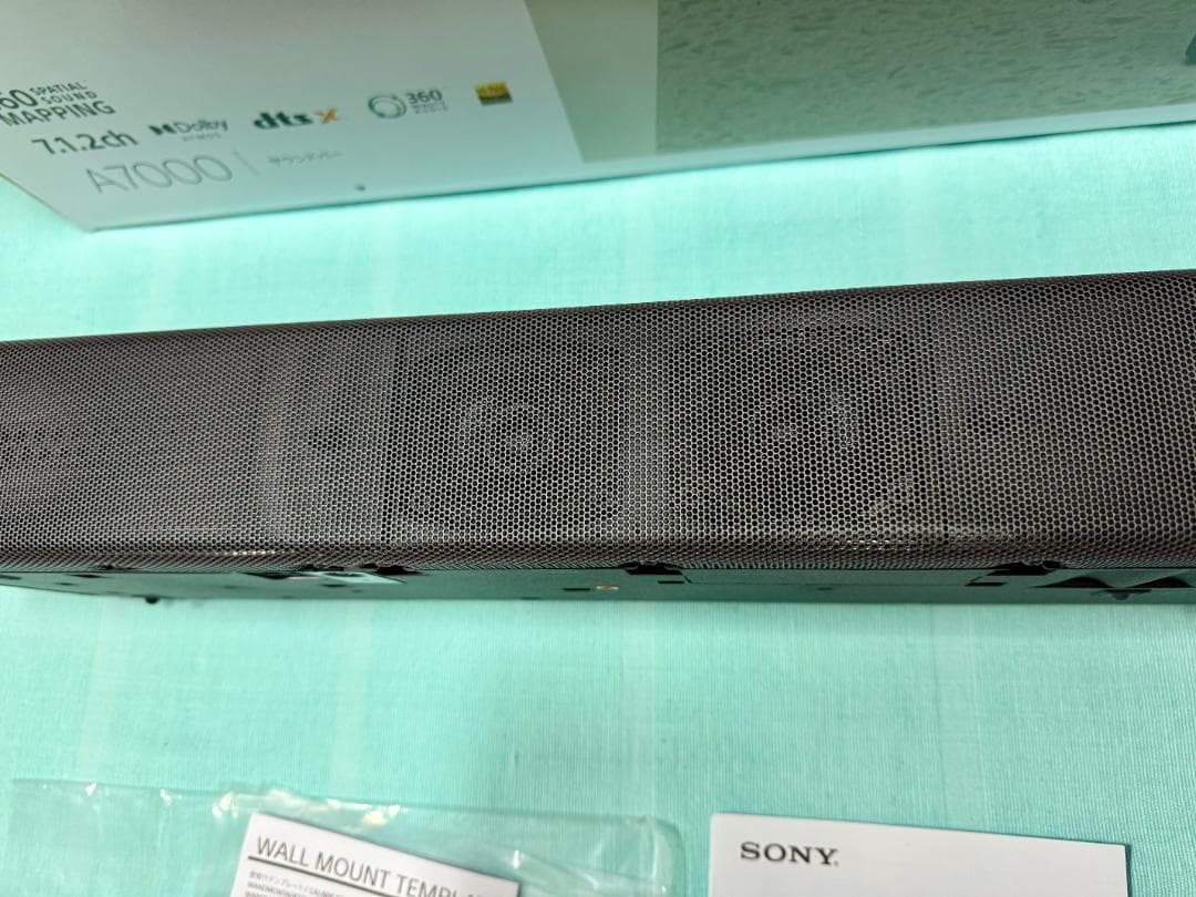 ソニー SONY HT-A7000 サウンドバー 7.1.2ch 2022年製