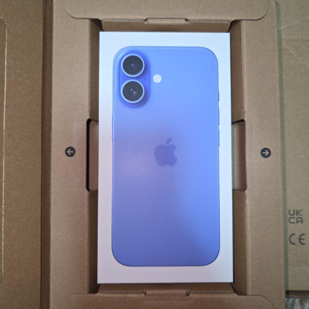 Apple iPhone 16 128GB ウルトラマリン
