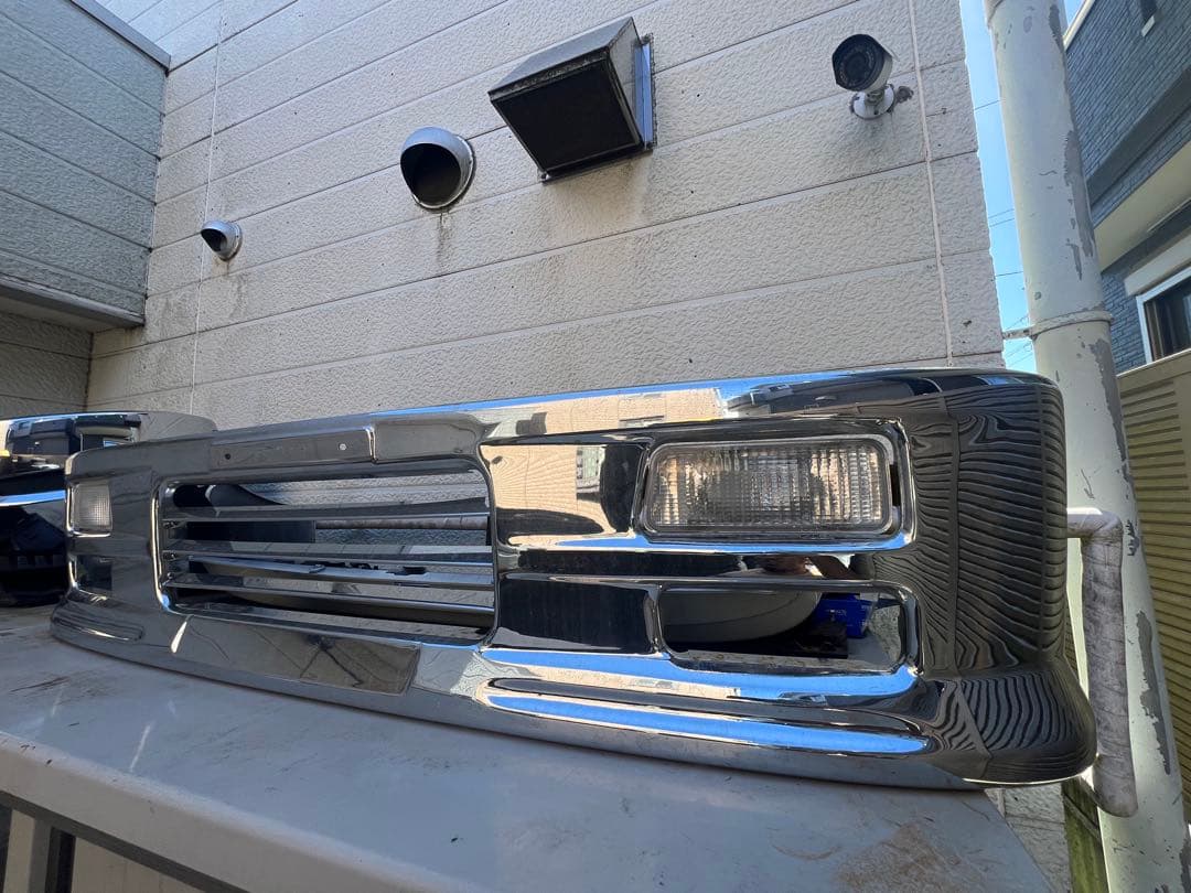 エルフ　トラック　クロームバンパー ライト付き