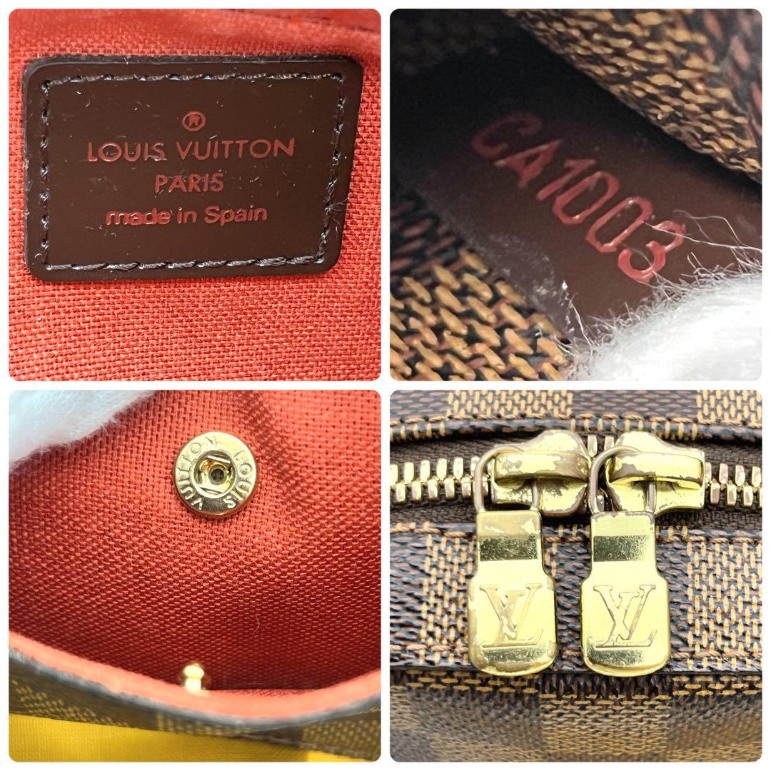 美品　ルイヴィトン　ダミエ　ジェロニモス　ボディーバッグ