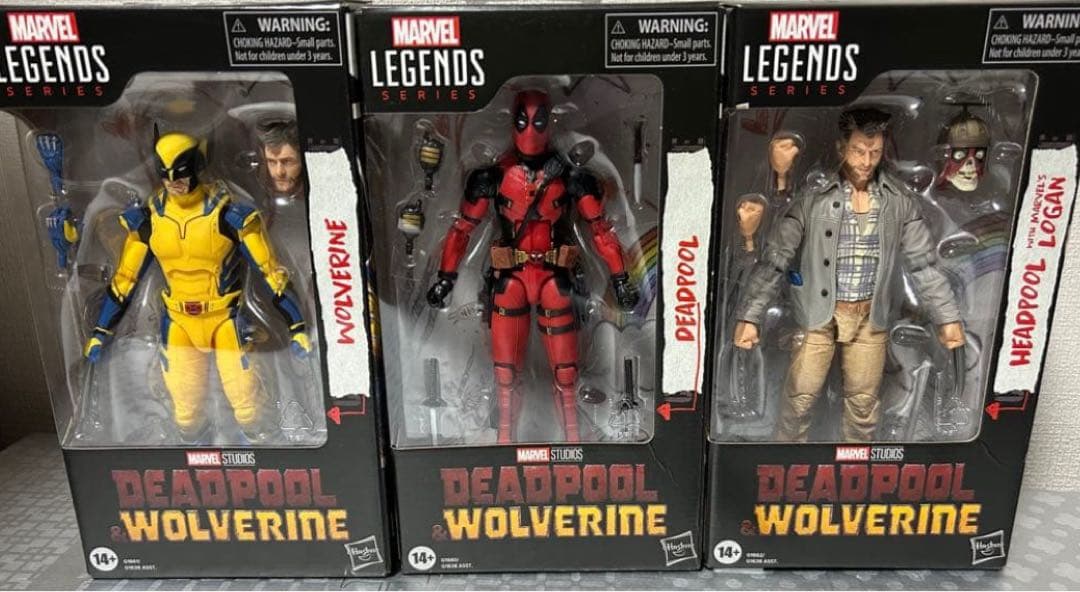 【新品未開封】マーベルレジェンド 3体セット
