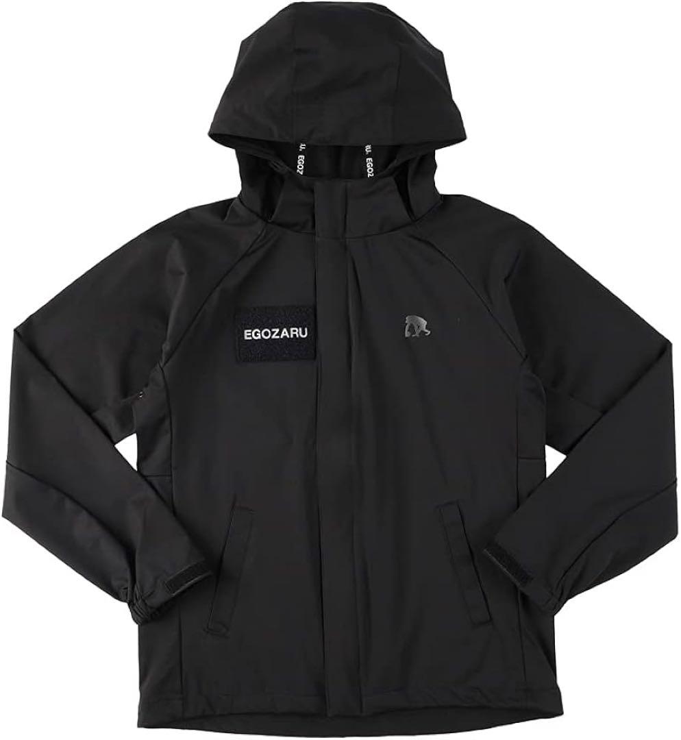 EGOZARU ブラック ウォームアップジャケット