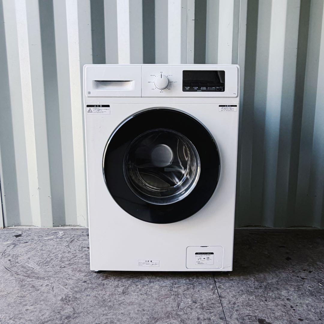 運搬取付無料！ホワイト純正ニトリ薄型ドラム式洗濯機！完動超美品！薄くてパワフル！