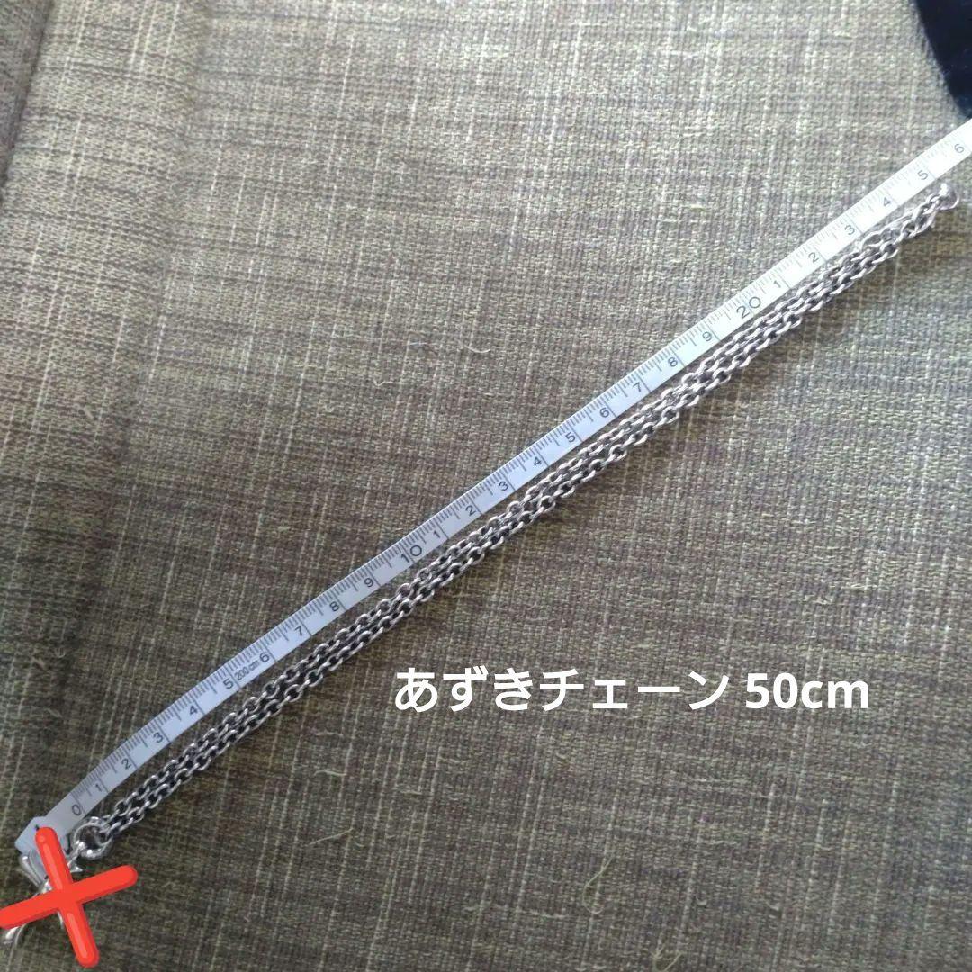 ロードキャメロット百合王冠十字トップ☆オマケ、チェーン 50cm♪シルバー925