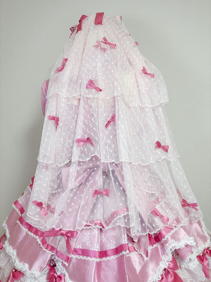 ゆっちゃむ ベルベットケーキ ロリータワンピースセッド 5点 甘ロリ