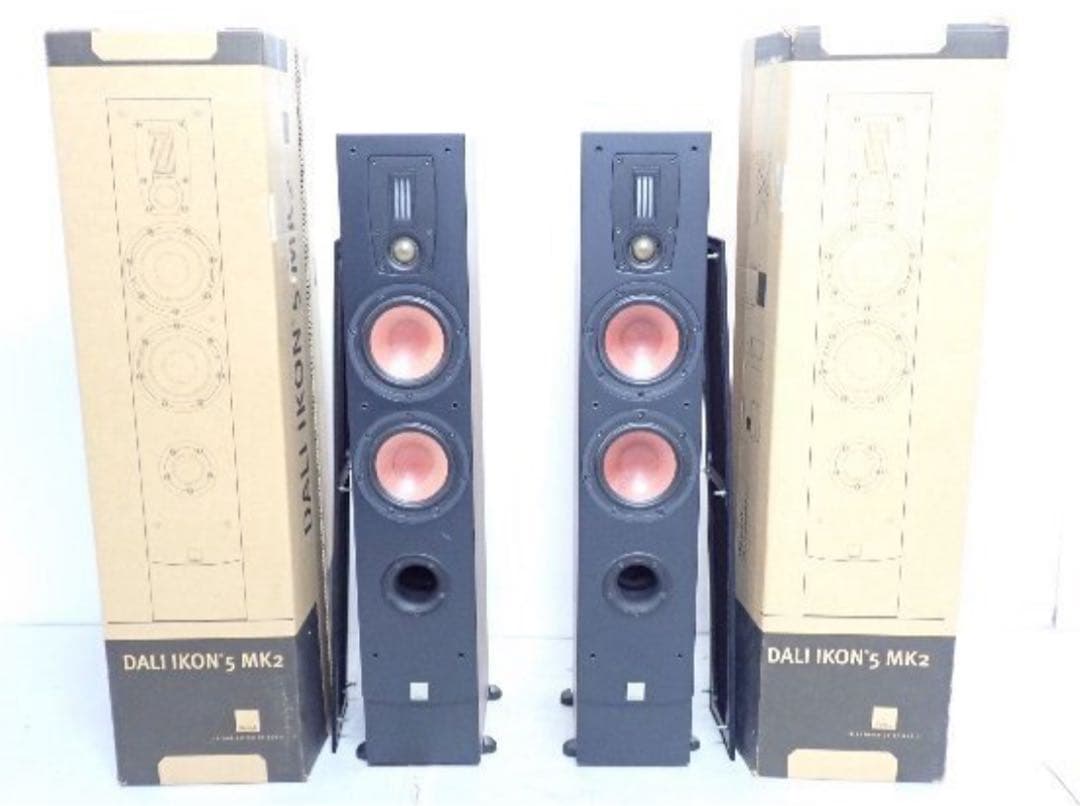DALI ダリ トールボーイ型スピーカー IKON5 MK2 一本の①元箱付き