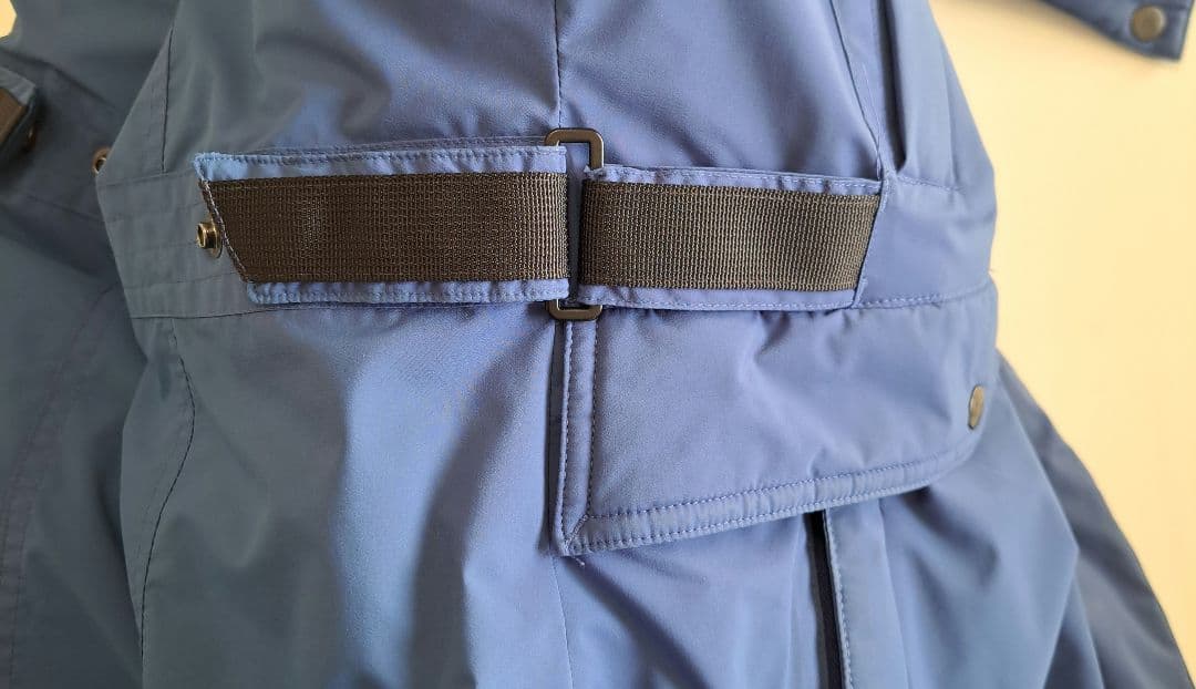 THE NORTH FACE 青レディースダウンジャケットフード付きL寸(90)