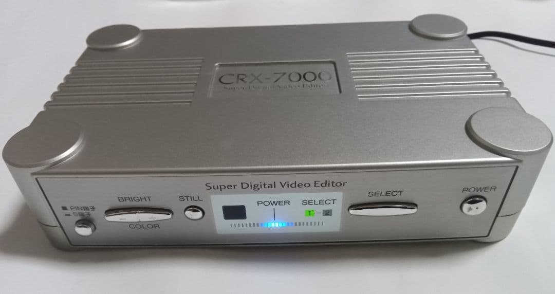 PLANTEC CRX-7000 スーパーデジタルビデオ編集機 ジャンク