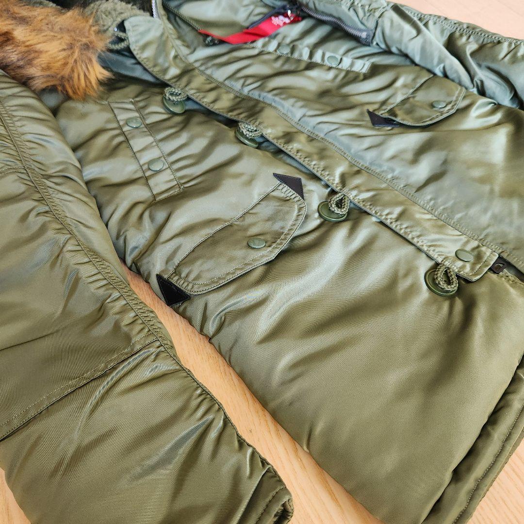 ALPHA INDUSTRIES アルファ超定番 N-3B 女性用 M 中古美品