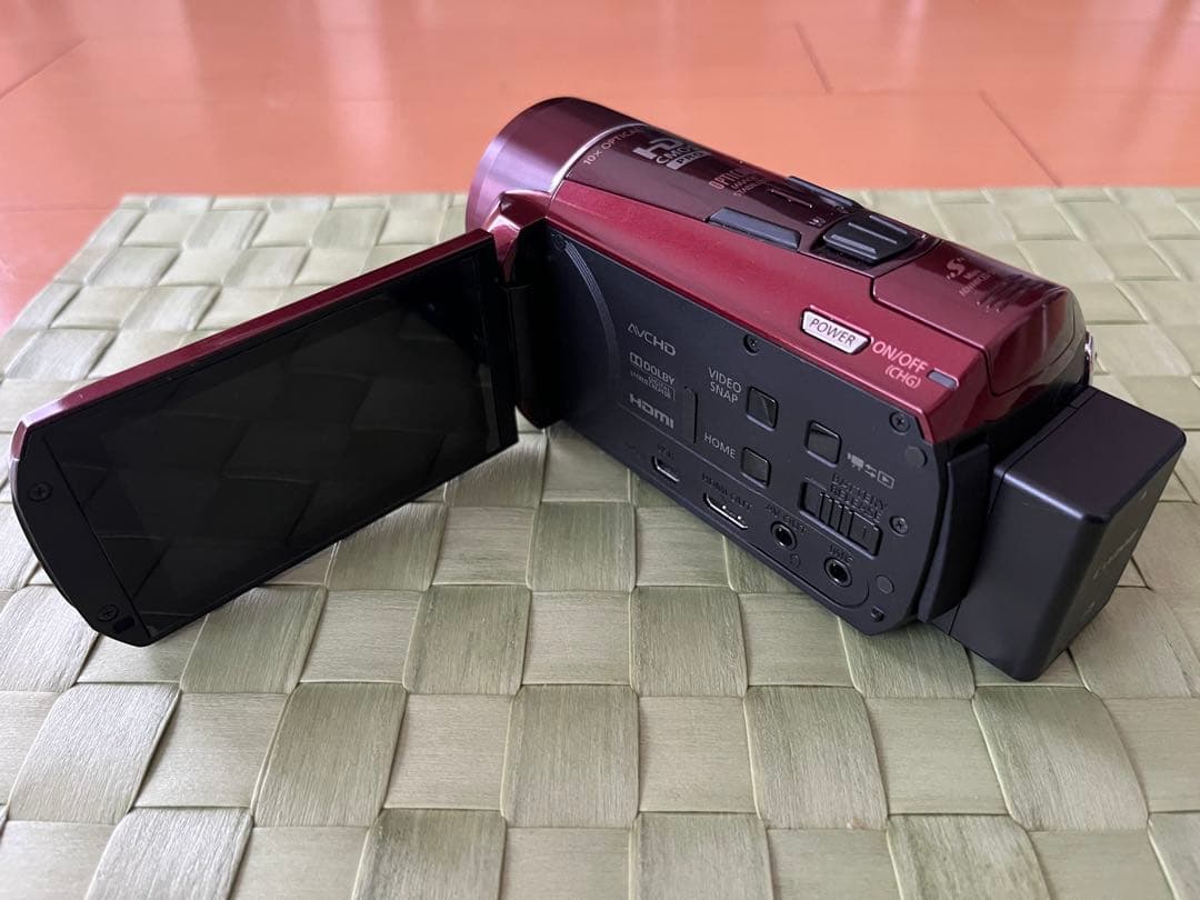 Canon デジタルビデオカメラ iVIS HF M51 レッド