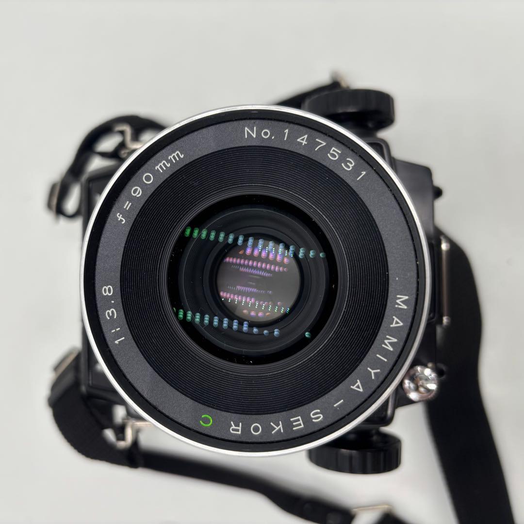 【極上セット】Mamiya RB67 Pro S レンズ3本・フィルム・ケース付