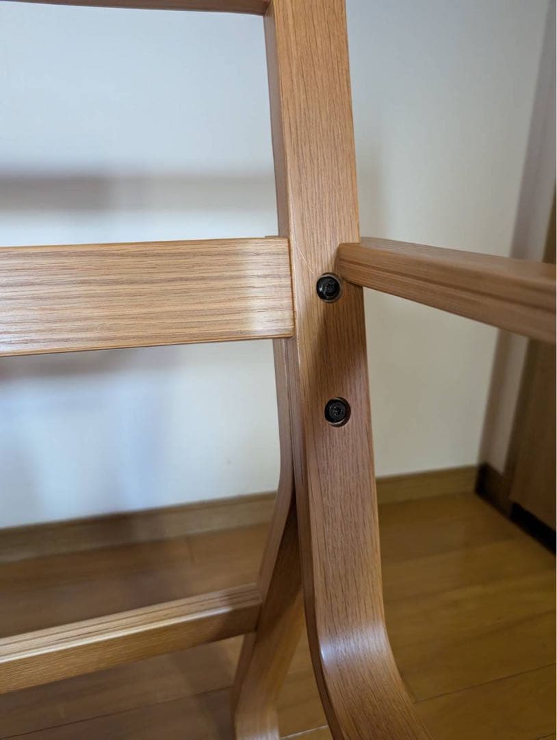 ■送料込■無印良品リビングでもダイニングでもつかえるソファチェア アームイス