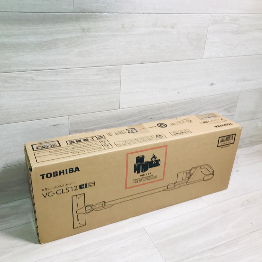 【匿名配送、送料無料】東芝 コードレスクリーナー VC-CLS12