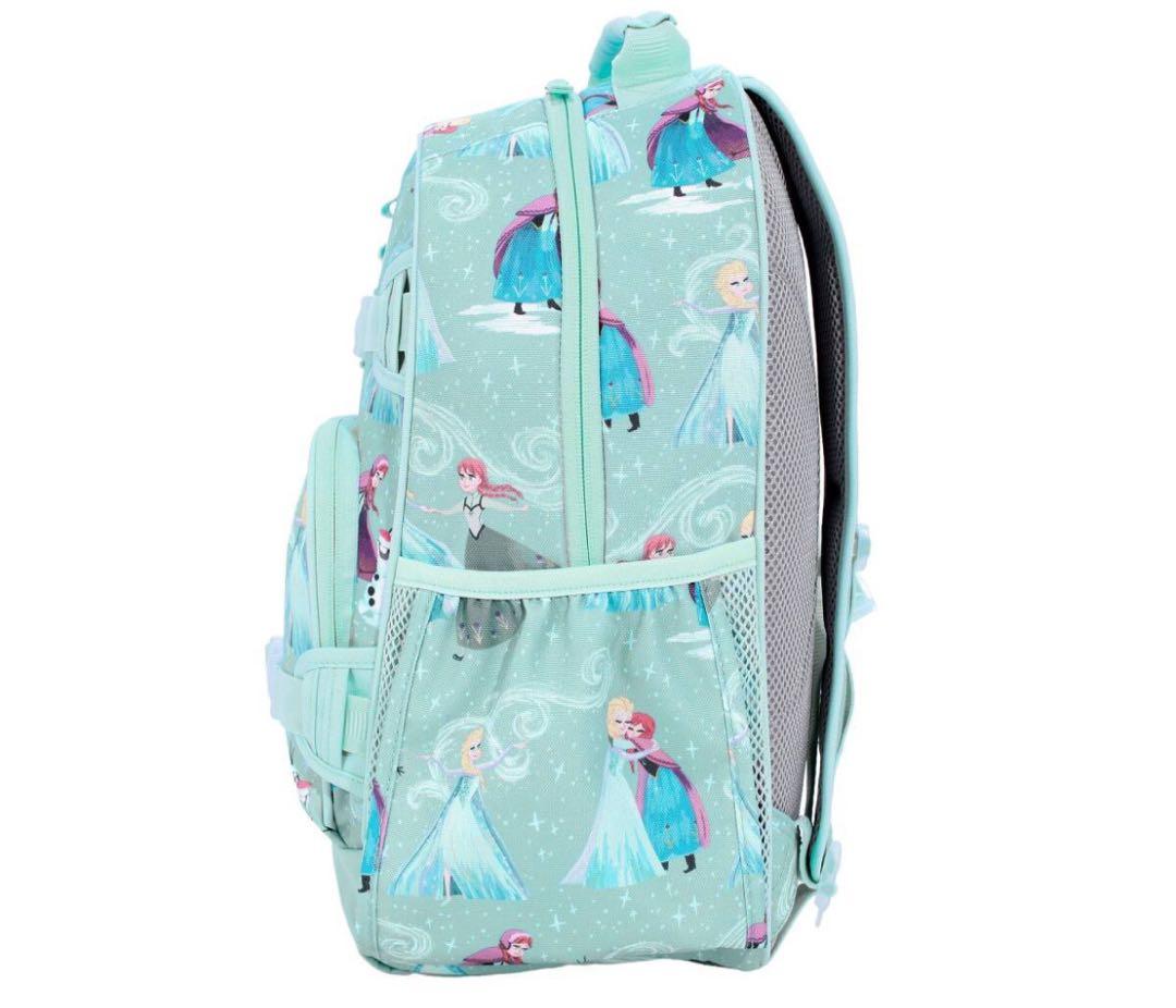 新品 ポッタリーバーン リュック アナ雪 エルサ 水色 レッスンバッグ 通園