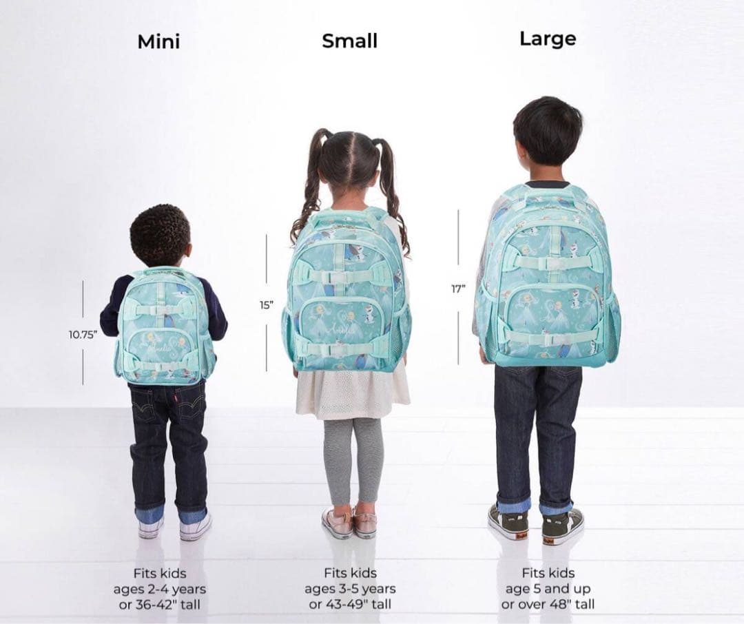 新品 ポッタリーバーン リュック アナ雪 エルサ 水色 レッスンバッグ 通園