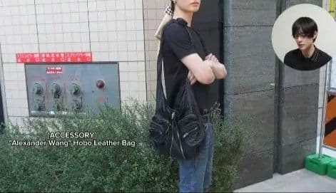 バッグ Alexander Wang Donna Leather Hobo bag