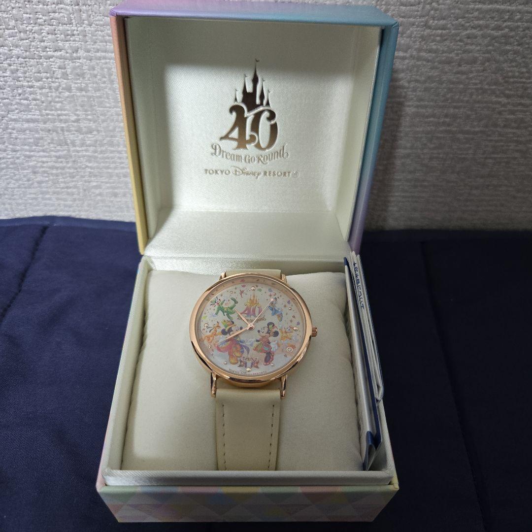 ディズニー 40周年記念 腕時計