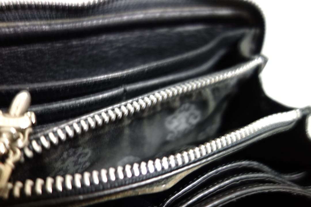 クロムハーツ REC F ジップ #2 プレーン スクロールラベル ウォレット