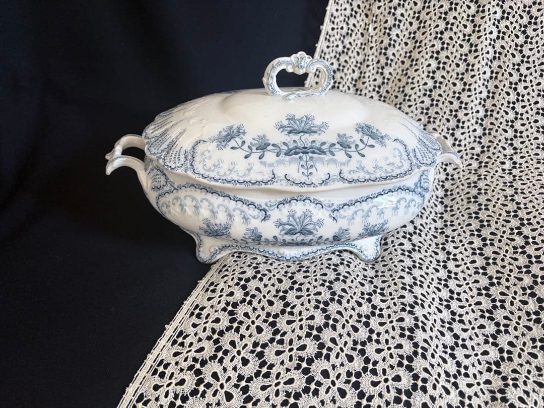 美品 サンタマン窯 レジャンス REGENCE レギュミエ スーピエール