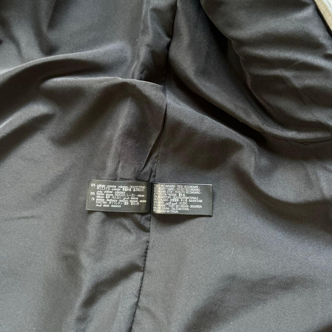 極美品　ZARA　チェスターコート　デタッチャブルフード コントラスト