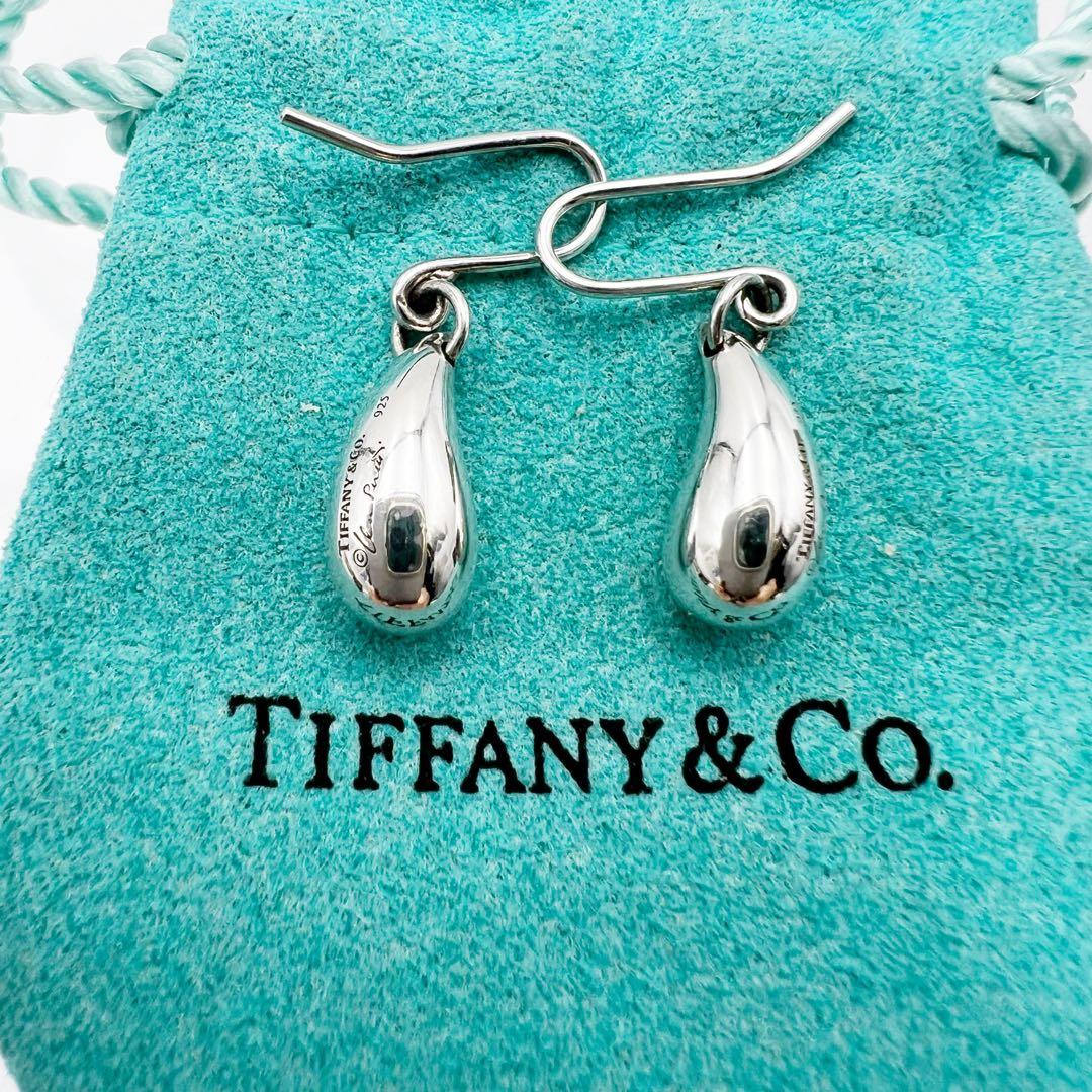 ✨美品✨Tiffany & Co. ティアドロップフックピアス　シルバー925