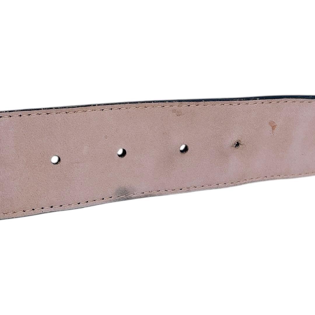 希少GUCCI/ベルト/シェリーライン/インターロッキング/レザー/M918T