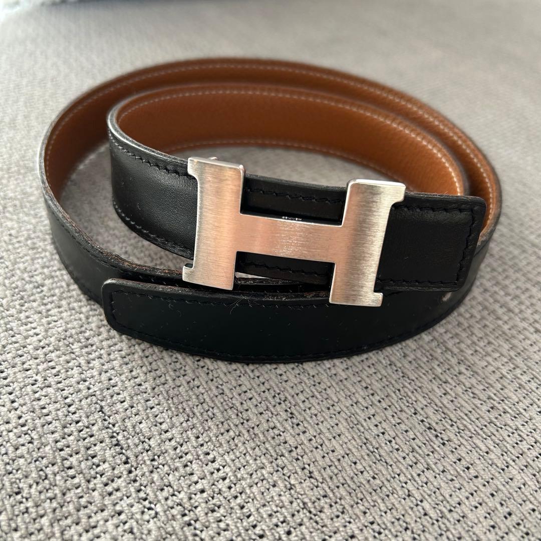 美品☆エルメス　ミニコンスタンスベルト　70