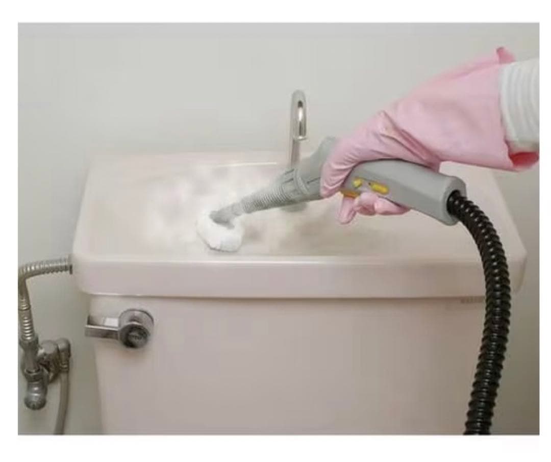 スチームクリーナー キャニスタータイプ IRIS STM-410E ホワイト