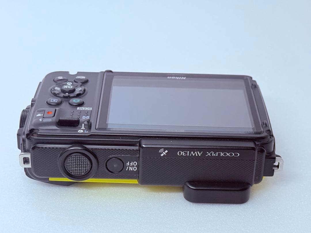 Nikon COOLPIX AW130 イエロー 防水デジカメ 動作確認済