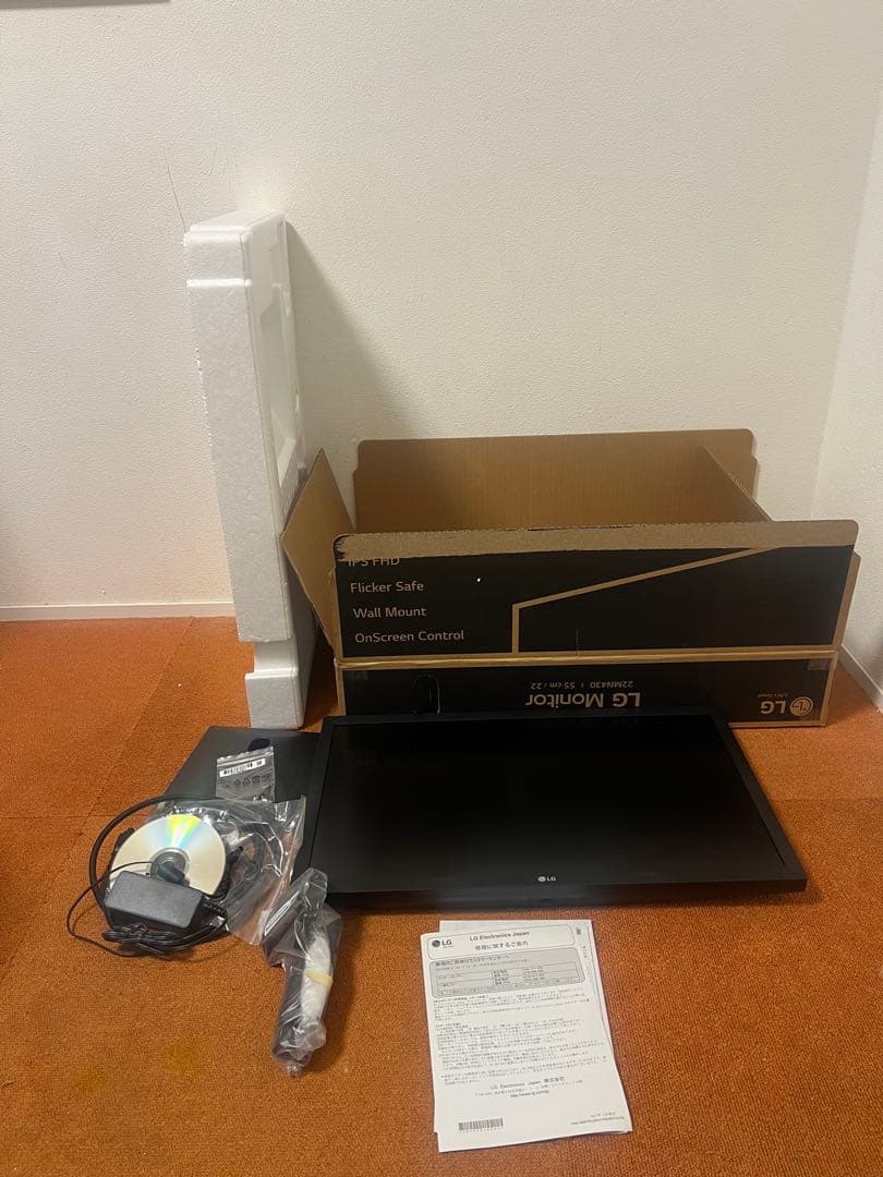 新品、未使用 モニター ディスプレイフルHD（1920×1080）