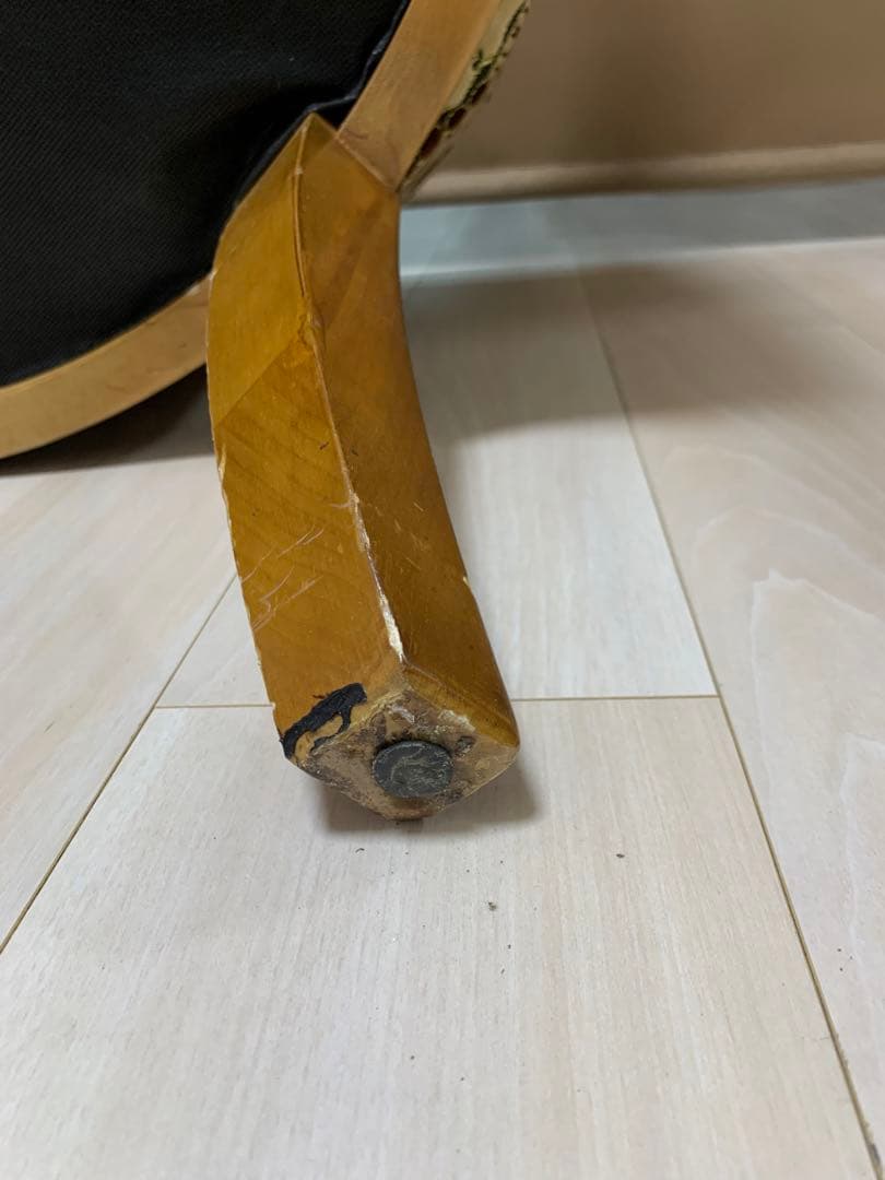 イタリア製 ヴィンテージ　ソファ 金華山　猫脚　ロココ調　輸入家具　チェア