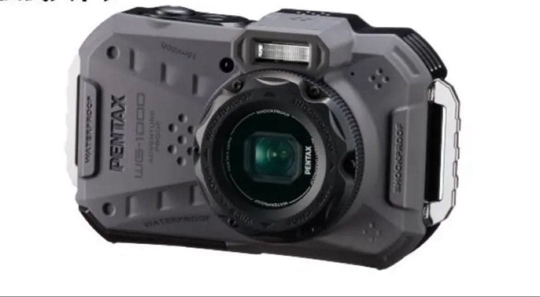 PENTAX WG-1000 コンパクトデジタルカメラ　グレー