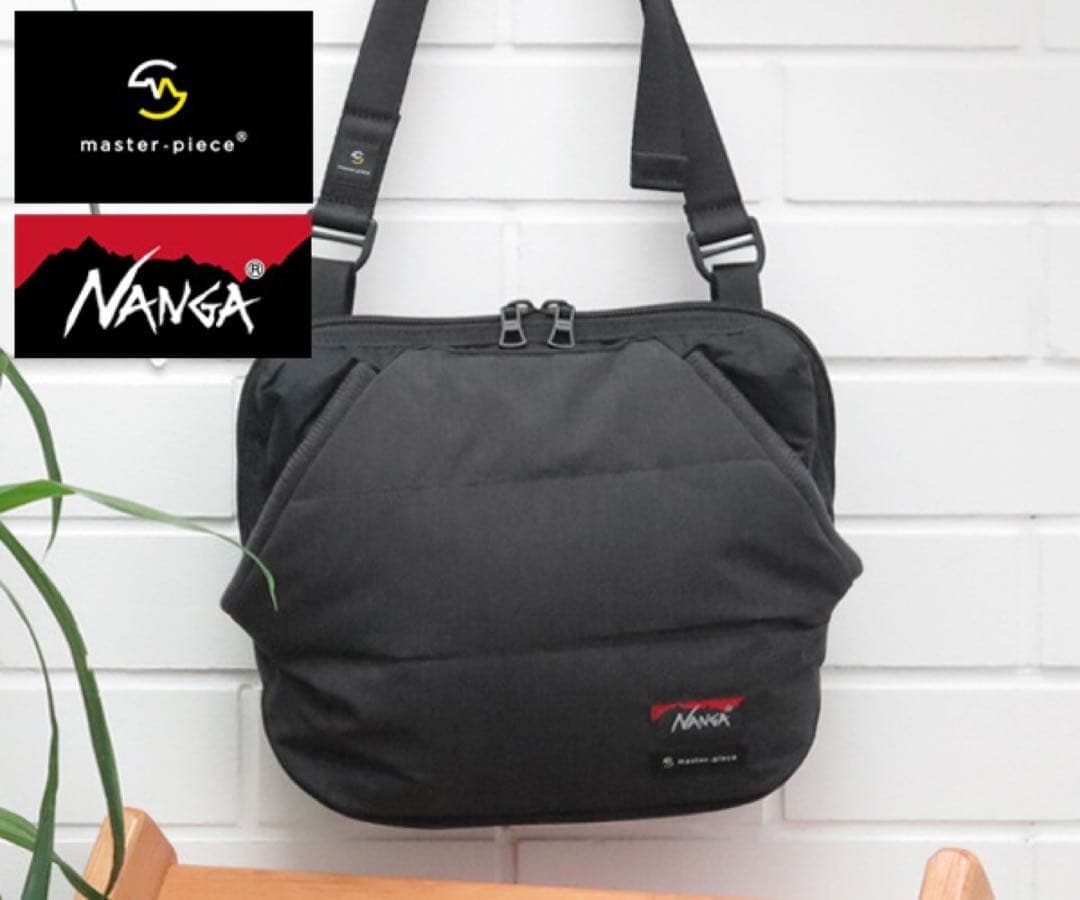 NANGA × master piece hand warmer bag