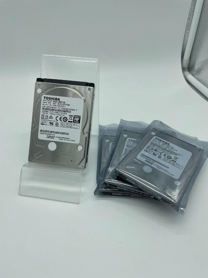 新品 TOSHIBA 1000GB 1TB 2.5 5枚