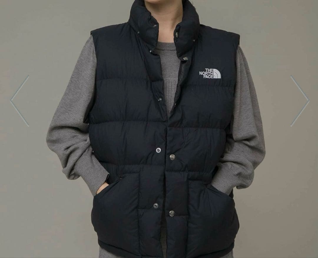 アリエル♡L♪•新品未使用THENORTH FACEブラックダウンベスト