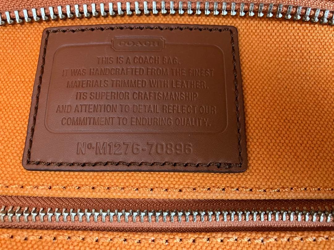 コーチ　ブリーカー シティー キャンバス シティー トート