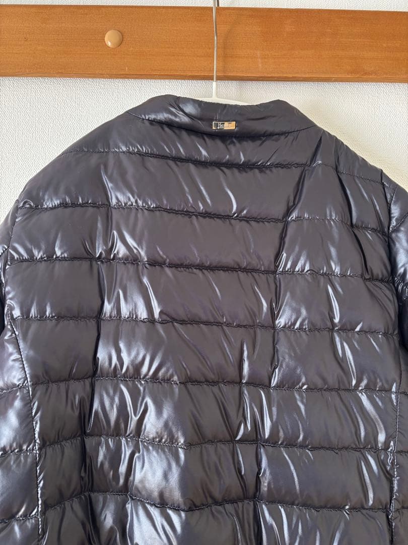 Herno ブラック　ダウンジャケット　40サイズ